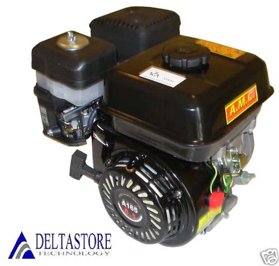 MOTORE A SCOPPIO 4T 6,5 HP albero cilindrico 19,05 mm BENZINA - Immagine 1 di 1