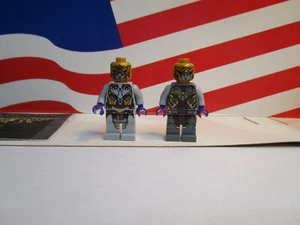 LEGO MINIFIGURE ALIEN FOOT SOLDIERS DARK & LIGHT SUITS SET 6865      - Picture 1 of 2