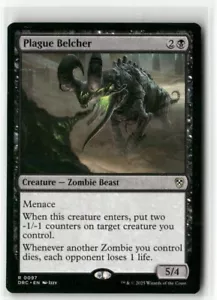 Plague Belcher 97 Non-Foil NM MTG Commander: Aetherdrift Magic - Picture 1 of 1