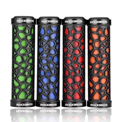RockBros Fahrrad Lenkergriffe Anti-Rutsch Gummi Lock-On für Mountainbike Rennrad - Bild 1 von 4