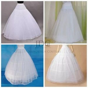 Brautkleid Ballkleid Reifrock Unterrock Petticoat A-Linie Einheitgröße Gr.34-48 - Bild 1 von 9