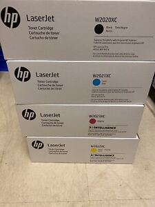 HP 414X W2020XC W2021XC W2022XC W2023XC Set Toner Cartridges For HP M454 M479