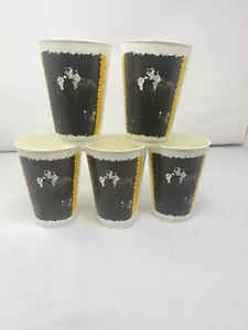 Vintage Elvis Presely Koolee Plastic Cups #7 of 20, 1979 Lot Of 5 TT - Picture 1 of 10