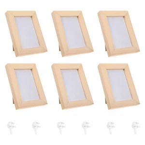 6 Pcs Schreibtischdekoration Ausstellungsstand Bilderrahmen Büro - Bild 1 von 12