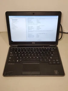Dell Latitude E7240 i7-4600u 2.30GHZ 16GB RAM No HDD/SSD/OS! SCREEN! #69 - Picture 1 of 8