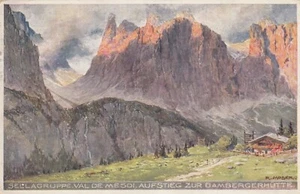 Sellagruppe Val de Mesdi AK 1916 Dolomiten Südtirol Italien Italia 2408055 - Picture 1 of 2