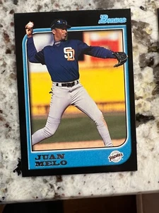 Tarjeta de novato Bowman 1997 San Diego Padres Juan Melo #182 - Imagen 1 de 1