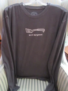 T-SHIRT L/S CRUSHER L/S LIFE IS GOOD MEN NUOVA CON ETICHETTE... "GRILL SERGEANT"... OTTIMO REGALO...(M) - Foto 1 di 3