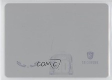 2017 Leaf ITG Stickwork Printing Plate Cyan 1/1 Mike Vernon #GGS-12 HOF 0h1