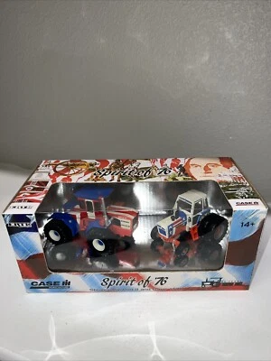 Juego de tractor 1/64 Case IH 4x4 Steiger Panther ll y Case 1570 Spirit Of 76 Foto 1 de 4