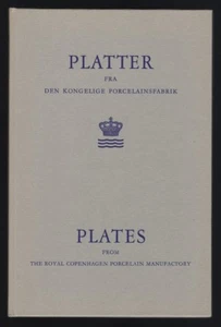 The Royal Copenhagen Porcelain Manufactory Plates  Danish and English text 1970 - Picture 1 of 3
