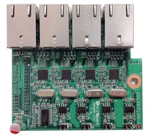 Jetway 4x Quad Gigabit Realtek NIC AD4RTLANG PCIE Daughterboard, pfsense etc - Bild 1 von 1