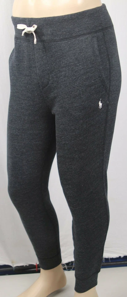 Pantalones deportivos Polo Ralph Lauren negros polar crema bolsillo pony nuevos con etiquetas Foto 1 de 1