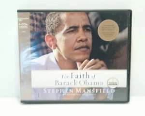 THE FAITH OF BARACK OBAMA Audiobook Stephen Mansfield 4 Disc Set CD - Picture 1 of 4