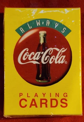 Coca-Cola Always Coca-Cola Playing Cards 1994 Sealed - Image 1 of 2