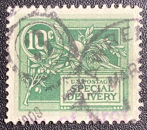 E 7 Used Special Delivery, PSE Graded 85 PSE Certificate # 01210402 - Picture 1 of 2