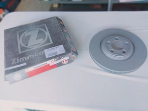 Zimmermann Front Left or Right 326mm PVT Disc Brake Rotor Jaguar S-Type XF XJ8 - Picture 1 of 4