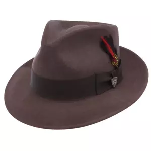 Café Fedora de fieltro Dobbs Strand II - Imagen 1 de 8
