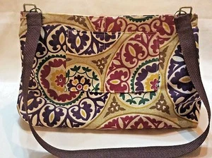 Women Shoulder Handbag Satchel Beach Shopping Tote Book Bag Multi-Geometric - Picture 1 of 3