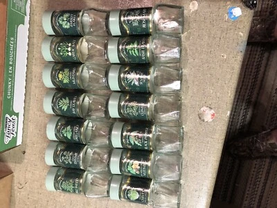 14 1980s McCormick Green Top Spice Bottles Empty  - Image 1 of 4