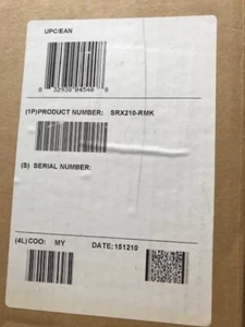 JUNIPER SRX210-RMK SRX210 Rack mount kit for 19 rack - Bild 1 von 2