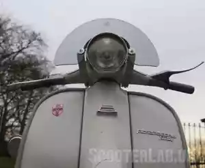 SLUK Lambretta Serie 2 Shorty Scheibe - klar/getönt/schwarz - Bild 1 von 5