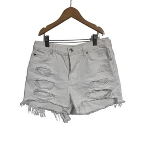 Free People We the Free Damen Distressed weiß abgeschnitten Denim Shorts 25 - Bild 1 von 7