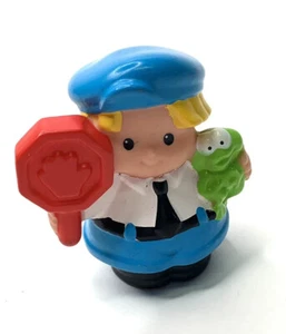 Little People Crossing Guard Eddie 2.5” Preschool Toy Replacement Fisher Price - Picture 1 of 4