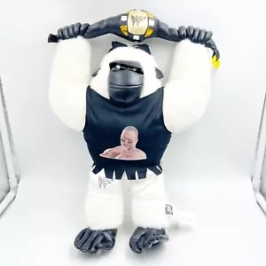 Vintage 80s Cuddletown WWF "The Rock" Wrestling Monkey Stuffed Animal - Picture 1 of 6