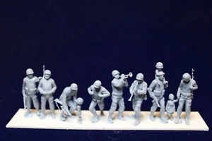 Peddinghaus 3 D Druck 1/48 48200 8 US Soldats La Célébrer Et 3 Enfants - Photo 1 sur 1