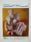 SPECTRUM KNITTING PATTERN 7105 BABY GIRLS ANGEL TOP, BONNET AND SHOES 10-18"