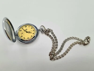 Vintage Soviet Pocket Watch Molnija Capercaillie 18 Jewels USSR 1970-80S  - Image 1 of 4