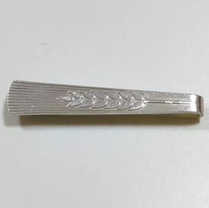 Auth VTG Georg Jensen Denmark Sterling Silver 925 Tie Clip Clasp Bar 78 - Picture 1 of 5