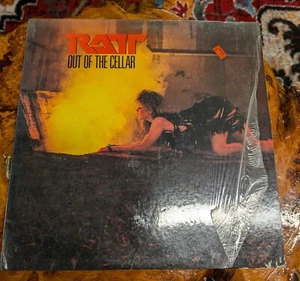RATT – OUT OF THE CELLAR -VINYL LP BLACK 1984 Atlantic 80143-1 - Picture 1 of 6