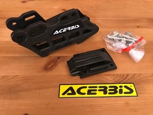 HONDA  CRF 250 R  2007-2025  ACERBIS CHAIN GUIDE  BLOCK BLACK  MX - Picture 1 of 1