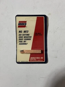 AMMCO 9872 Six Cutting Edge Negative Rake Carbide Tool Bit Assembly - Picture 1 of 3