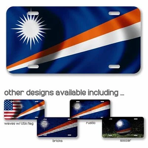 Placa de aluminio de alta calidad - bandera de las Islas Marshall - muchas opciones - Imagen 1 de 10