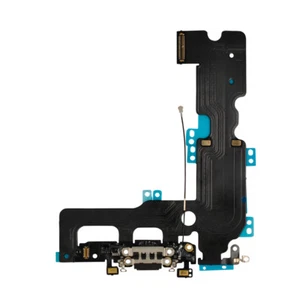 iPhone 7 PLUS DOCK CONNECTOR LADEBUCHSE Mikrofon Antenne Audio Flex schwarz grau - Bild 1 von 6