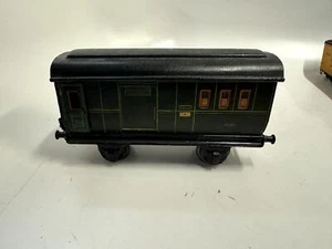 MARKLIN 1 GAUGE MAIL VAN TIN LITHO PREWAR WAGON MADE IN GERMANY - Picture 1 of 7
