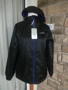 BNWL WOMENS FREEDOM TRAIL JACKET SIZE 14 TEMPEST BLACK & PURPLE - Picture 1 of 7