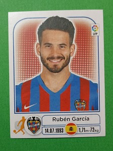 Panini LFP La Liga 2014-15 #155 RUBEN GARCIA Levante UD Soccer Team Spain