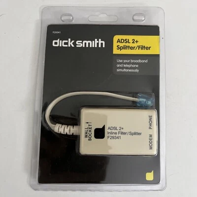 *New Sealed* Dick Smith ADSL 2+ Splitter/Filter  - Image 1 of 4