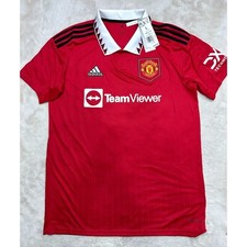 Adidas Manchester United 2021/22 Authentic Men’s Soccer Jersey Red H13881 Large