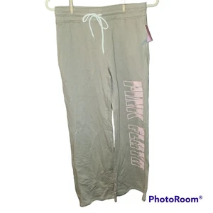 Pink Floyd hellbraune Jogginghose Damen weites Bein Hose Größe S Kordelzug Taille - Bild 1 von 5