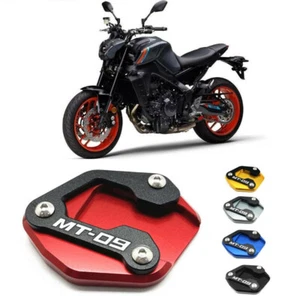 Foot Side Stand Extension Pad Kickstand Kick Stand For Yamaha MT-09 MT09 SP 2021 - Picture 1 of 40