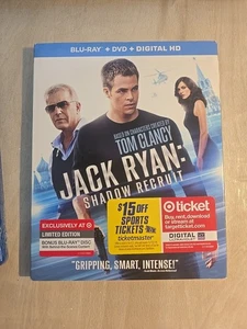 Jack Ryan: Shadow Recruit   (Blu-ray/DVD) NEW w/slipcover wear - Picture 1 of 2