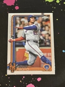2025 Topps Chrome Juan Soto #200 New York Mets (U) - Foto 1 di 2
