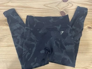 Gymshark Adapt Camo Seamless Leggings Gym Workout Booty Lifting Athletic Sz M - Picture 1 of 4