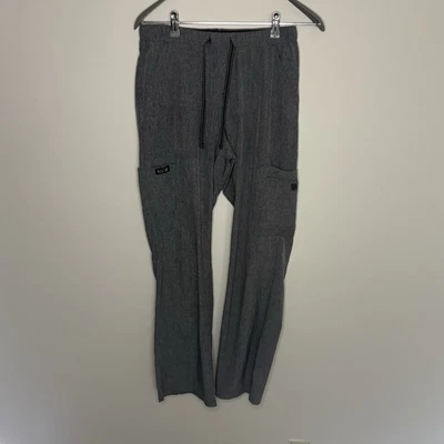 Брюки медицинские скраб женские KOI Basics XS серые стандартные б/у в отличном состоянии униформа J4 - Изображение 1 из 4