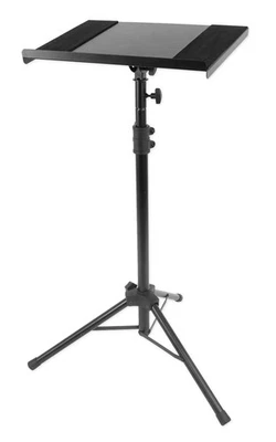 Rockville RLS68 Laptop/Tablet/Ipad Stand w/Dual Trays For Church Sermon Speeches - Image 1 of 4